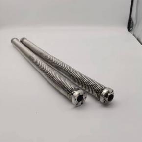 CF bellows, one rotatable flange