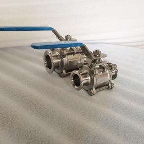 Vacuum manual ball valve